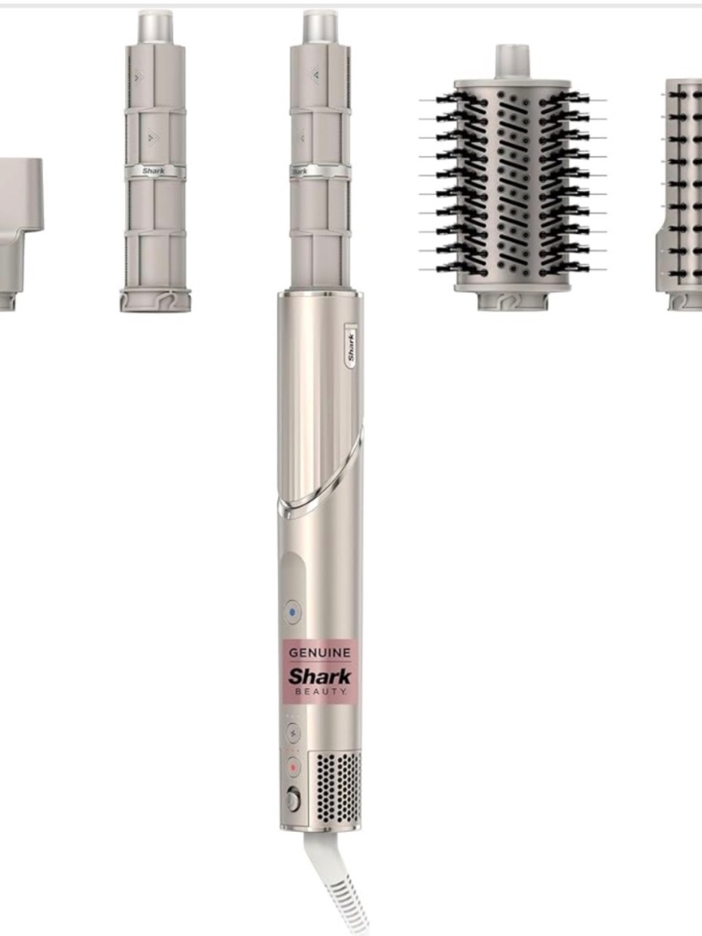 Shark Beauty Women’s Hot Air Styling Brush - Champagne